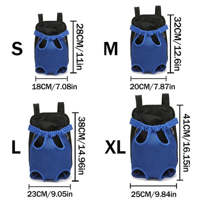 Sac à dos de voyage respirant pour animaux de compagnie