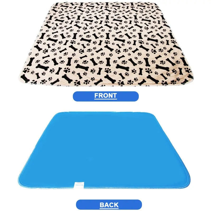 Tapis imperméables et réutilisables pour animaux de compagnie